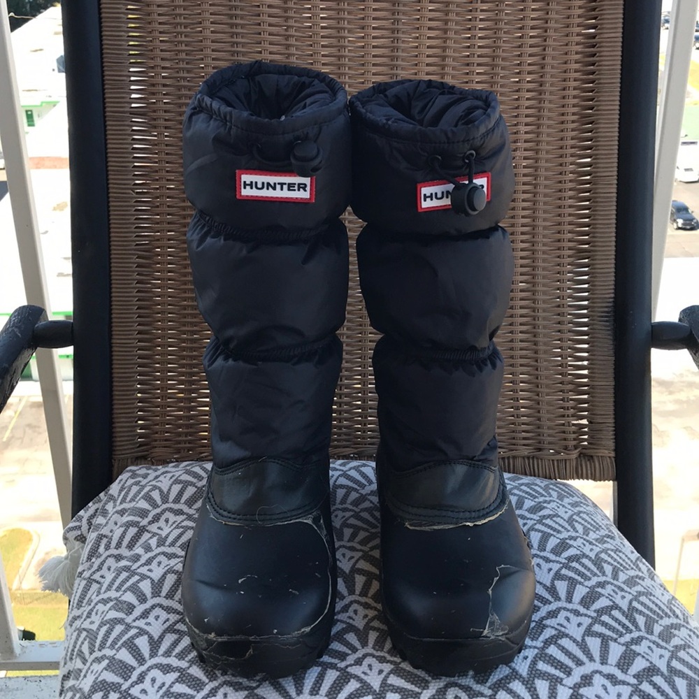 Hunter Snow Boots EUC